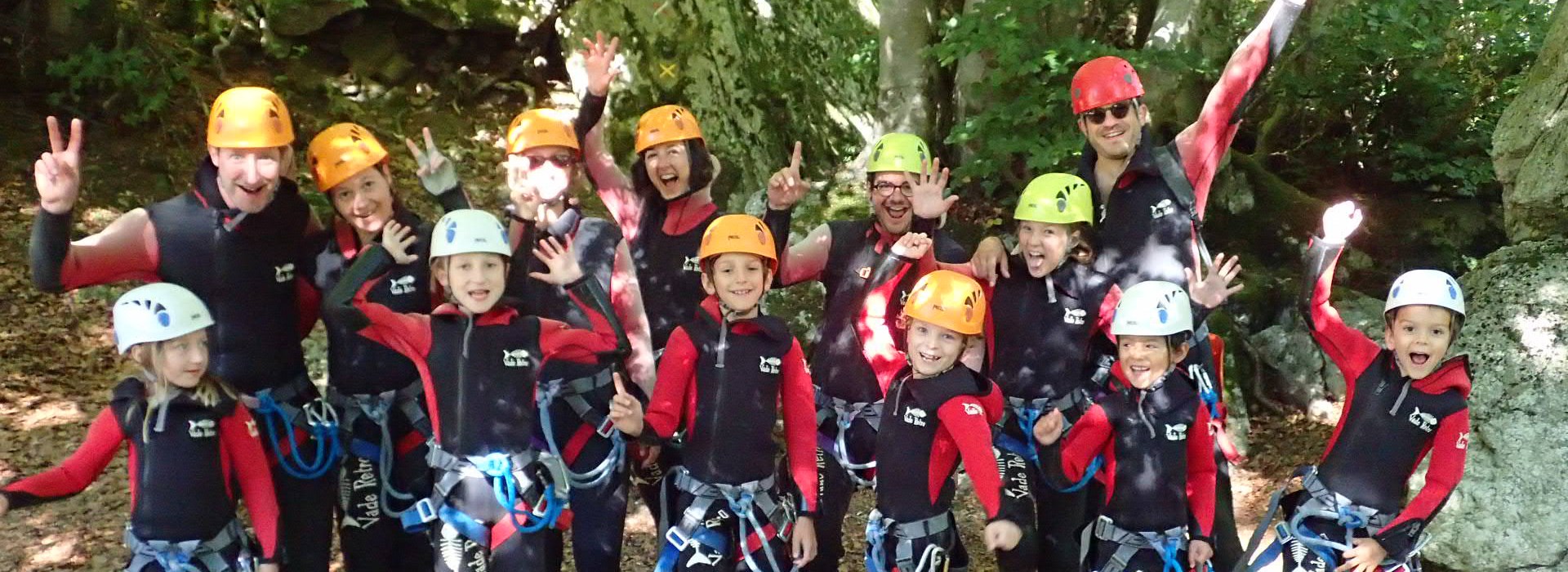 canyoning aventure parent célibataire occitanie