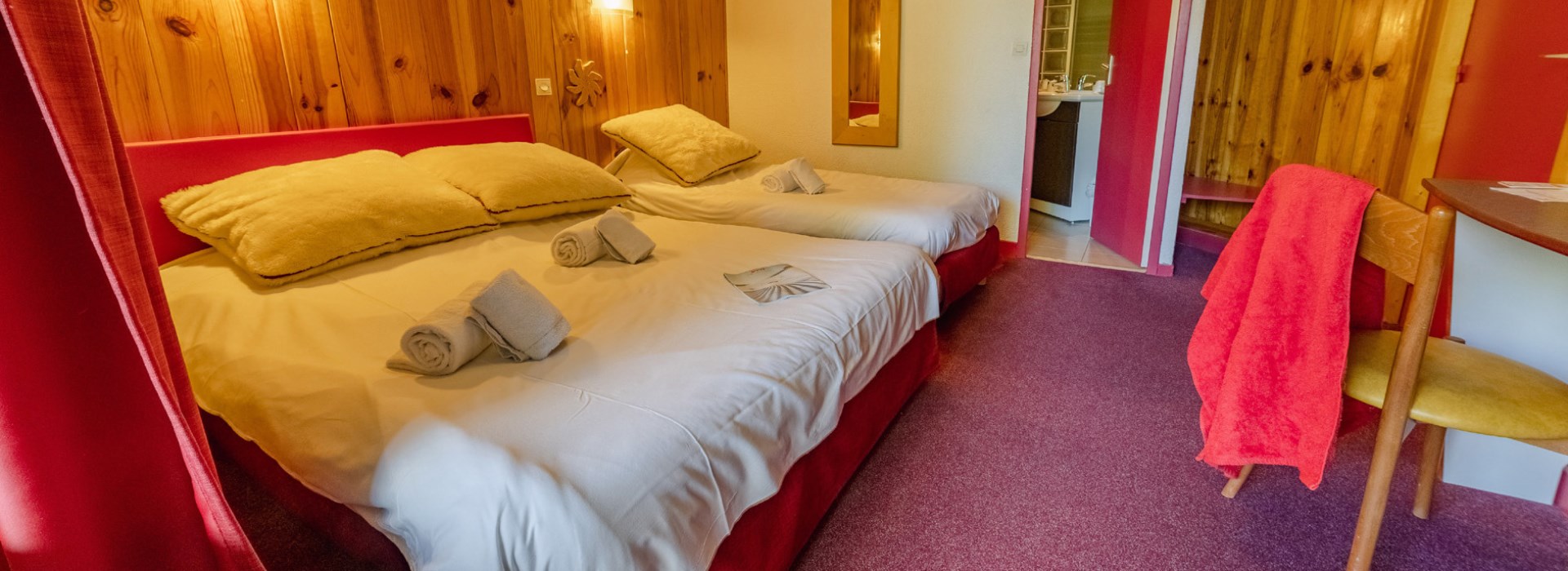 chambre hotel club Serre chevalier