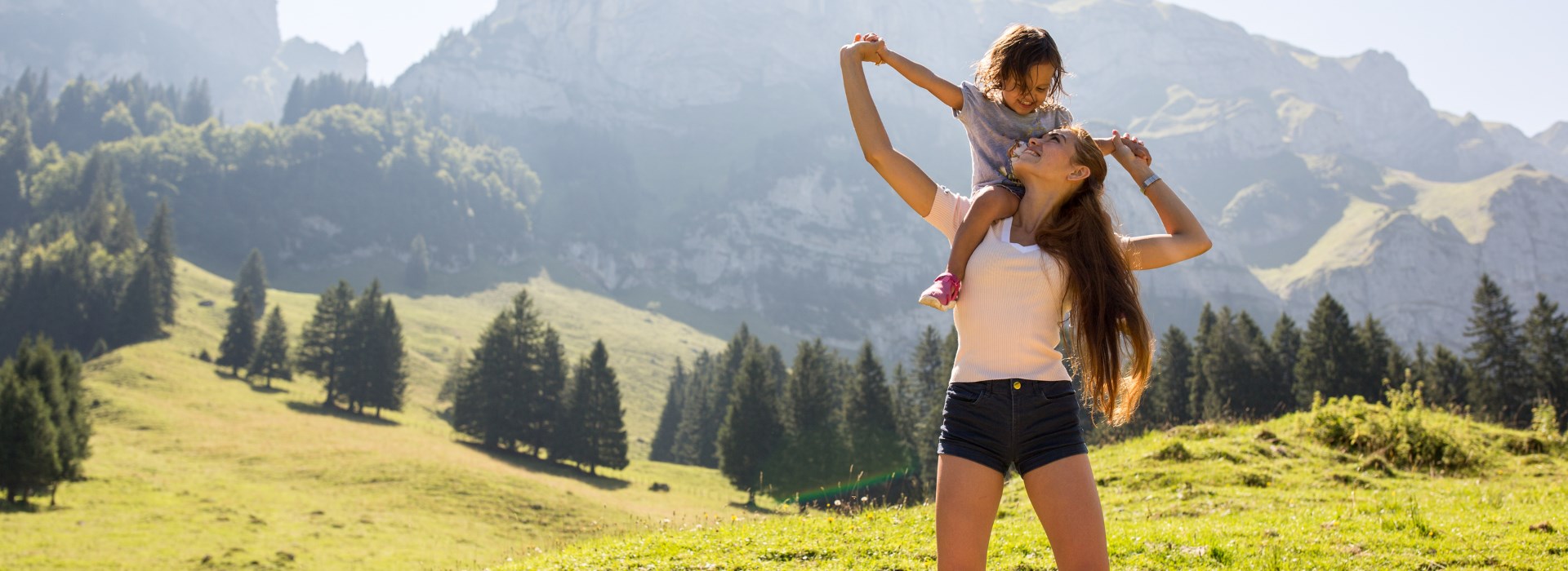 vacances en familles à la montagne