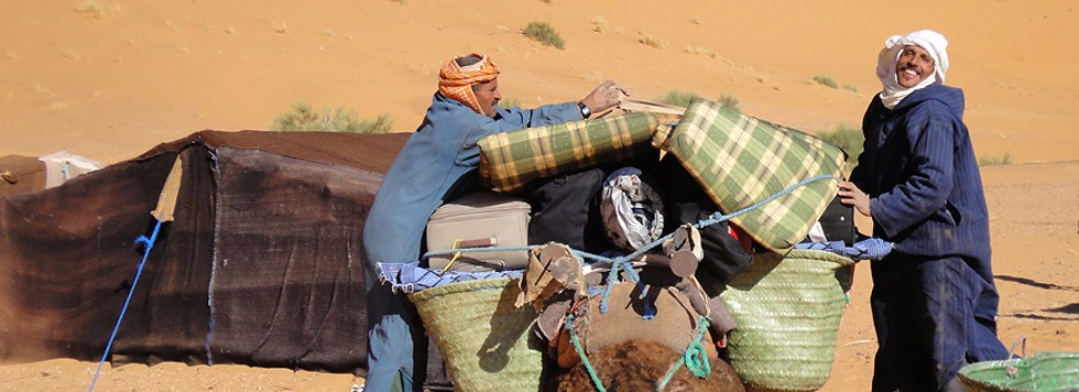 vacance parent solo circuit Maroc desert