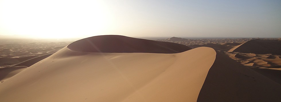vacances parents solos circuit Maroc dune