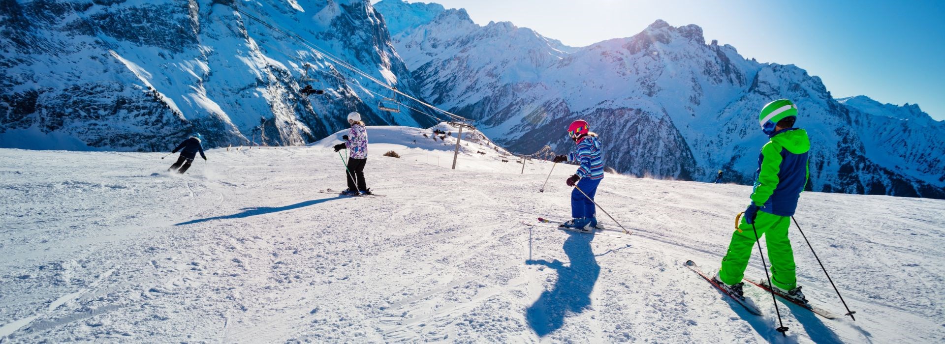Vacances au ski en famille