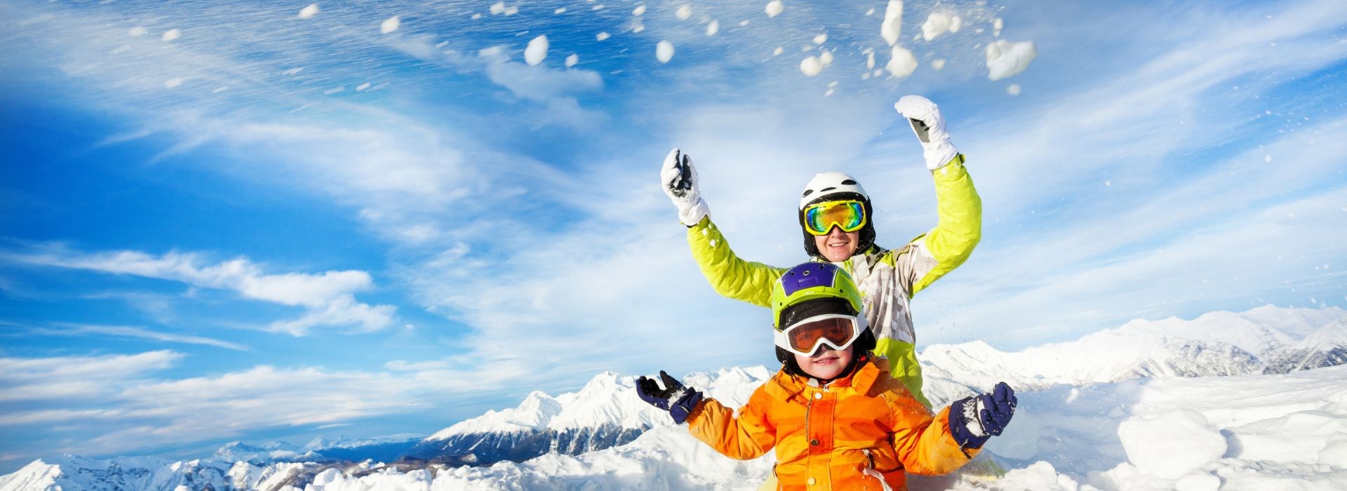 Vacances à la neige avec des enfants