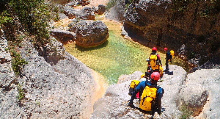 Circuit Espagne De canyoning et d’eau fraîche