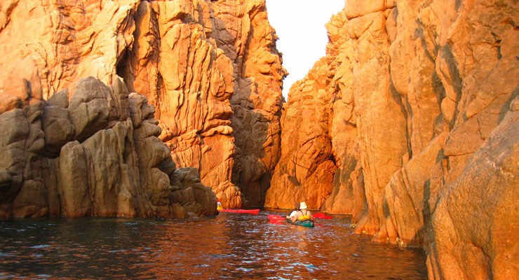 Circuit Corse Les calanques en kayak