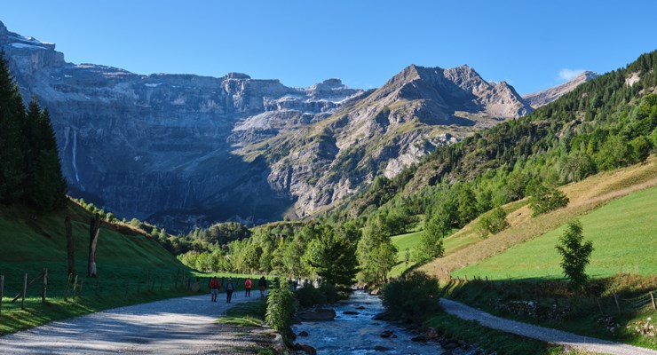 Circuit Occitanie En piste dans le cirque de Gavarnie